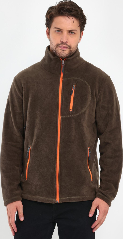 Erkek Polar Tam Fermuarlı 3 Cepli Outdoor Polar Ceket Tactical Flecee POLAR-GNS