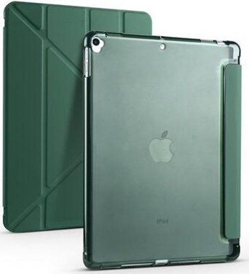 Apple İpad 10.2 2021 (9.Nesil) Uyumlu 4 Farklı Stand Özellikli Kalemlik Bölmeli Kılıf