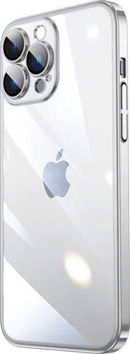 Apple iPhone 13 Pro Kılıf Sert PC Renkli Çerçeveli Riksos Kapak