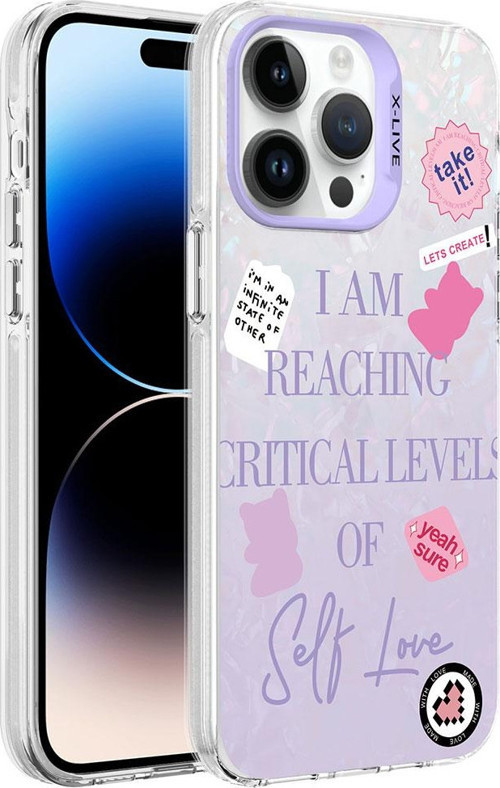 Apple iPhone 14 Pro Kılıf Mermer Desenli Marbello Kapak