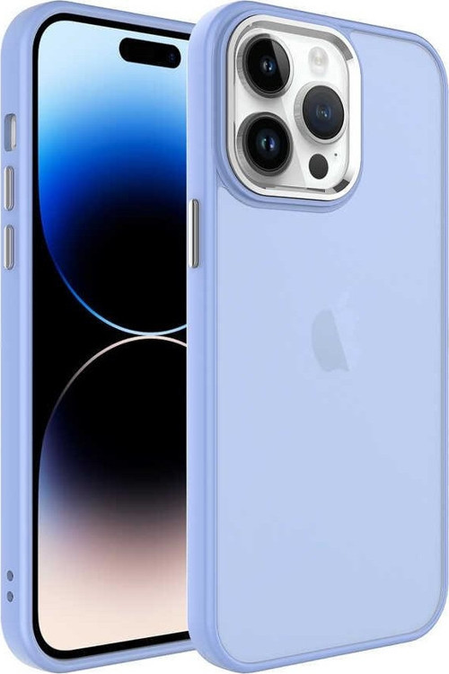 Apple iPhone 14 Pro Max Kılıf Buzlu Sert PC May Kapak