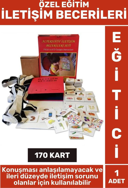 Özel Tüm Yaşlar Eğitici Özel Eğitim Konuşma İletişim Bozukluğu Geliştirici İLETİŞİM BECERİLERİ SETİ