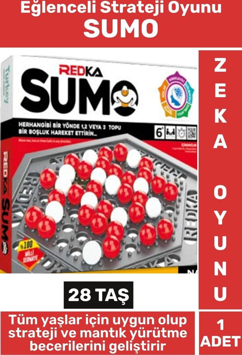 Premium Tüm Yaşlara Uygun Zeka Strateji Mantık Yürütme Beceri Geliştirici Oyun SUMO