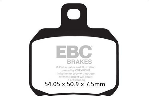 Fren Balatası Carbon Sfac266 2002-2010 Piaggio Beverly 500 Ön Fren Balatası