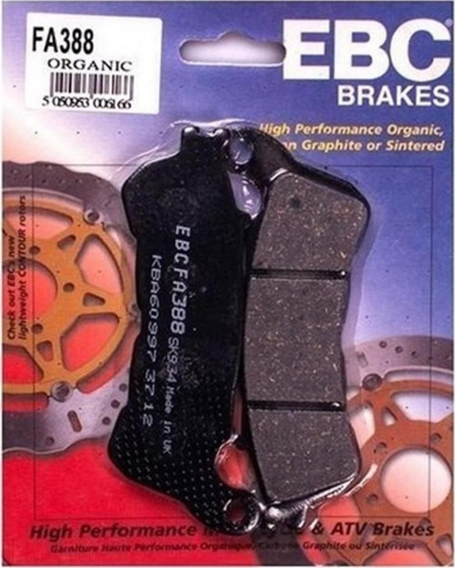 Fren Balatası Organik Fa388 2004-2008 Honda Cbf 500 (abs Li) Uyumlu Ön Fren Balatası