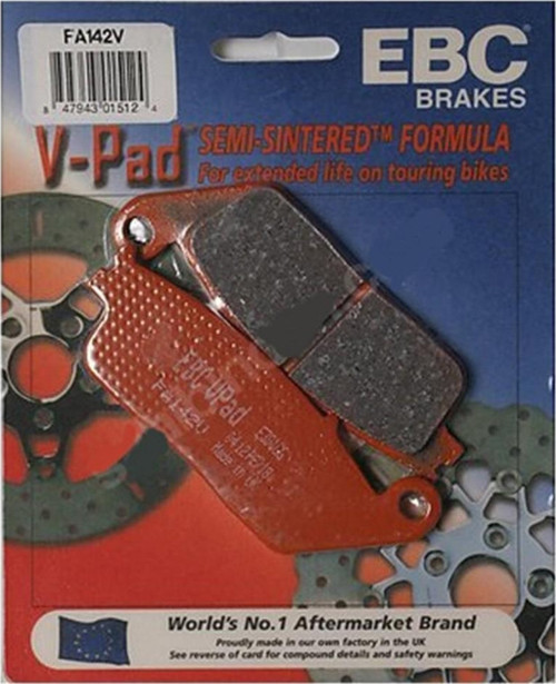Fren Balatası Yarı Sinter Fa142v 2014-2018 Honda Cbr 650 F Ön