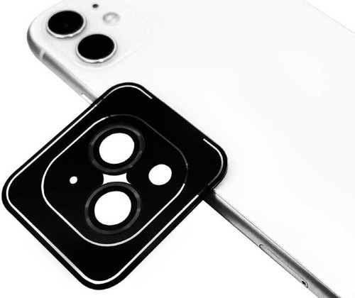 Apple iPhone 14 Uyumlu Kamera Lens Koruyucu Siyah