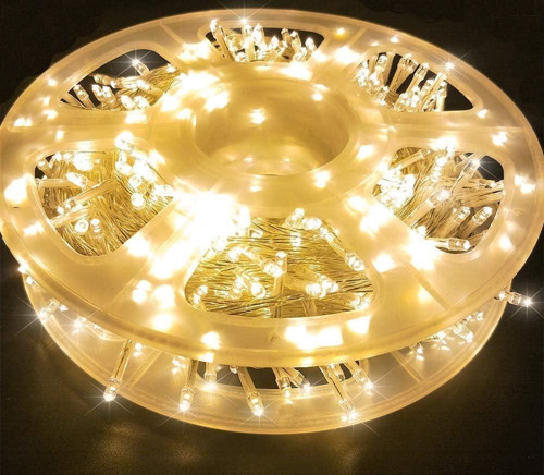 GÜN IŞIĞI VIP PROFESYONEL 50 METRE GÜN IŞIĞI LED IŞIK 220V FİŞLİ YILBAŞI IŞIĞI ŞEFFAF KABLOLU MODLU