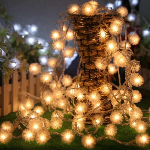 NOEL YILBAŞI AĞACI IŞIĞI LED IŞIK KİRPİ TOP LED IŞIK KİRPİ GÜN IŞIĞI LED IŞIK 220V İP LED IŞIK