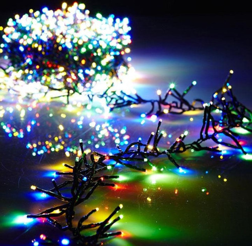 RENKLİ LED IŞIK 100 LED 4 METRE PİRİNÇ LED IŞIK RENKLİ LED IŞIK YILBAŞI AĞACI IŞIĞI PİRİNÇ LED DEKOR IŞIK