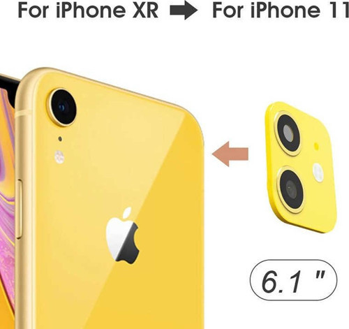 Apple iPhone XR 6.1 CP-03 iPhone 11 Kamera Lens Dönüştürücü Gold