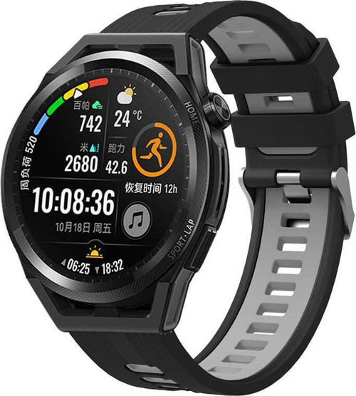Galaxy Watch 3 41mm KRD-55 Silikon Kordon - Siyah