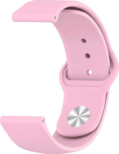 Galaxy Watch 3 41mm String-11 20mm Silikon Kordon - Pembe