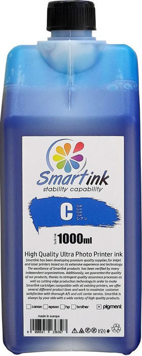 Canon Maxify Uyumlu Pigment Mürekkep 1Litre Mavi (MAXIFY MB2150, GX1040, GX2040, GX3040, GX4040, GX5040, GX5540