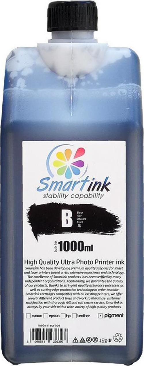 Canon Maxify Uyumlu Pigment Mürekkep 1Litre Siyah (MAXIFY MB2150, GX1040, GX2040, GX3040, GX4040, GX5040, GX554