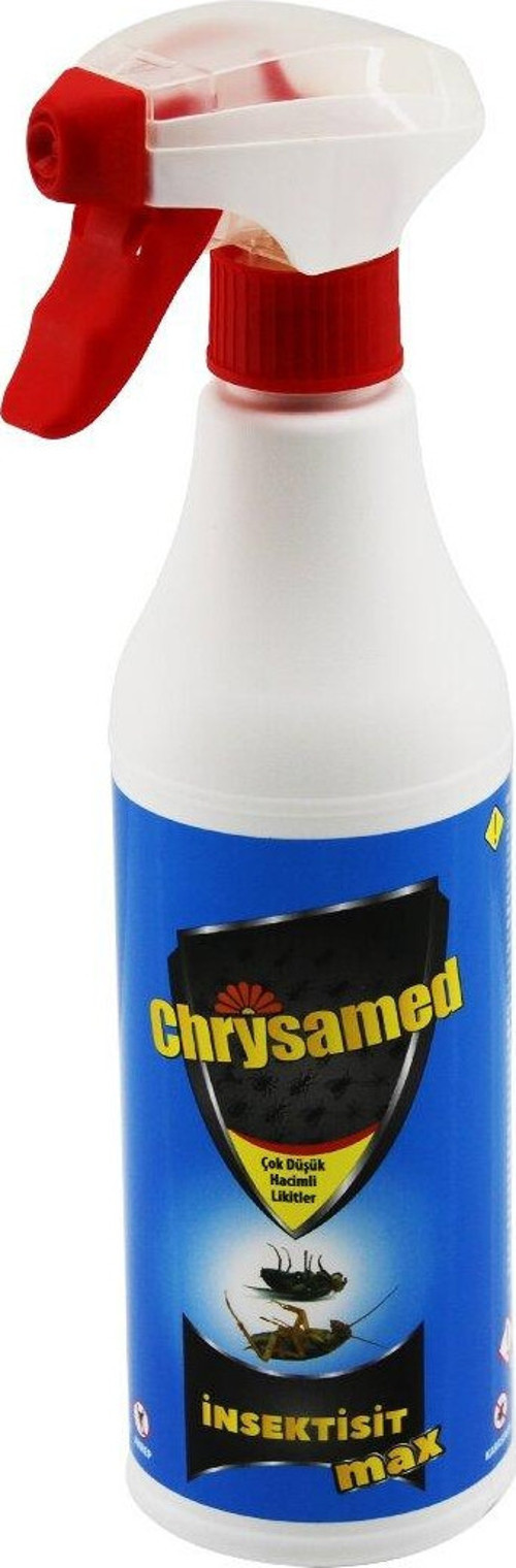 CHRYSAMED İNSEKTİSİT MAX SIVI BÖCEK İLAÇ SPREY 500ML HAMAMBÖCEK - KENE - AKREP - KARINCA - TAHTA KURUSU-Findit