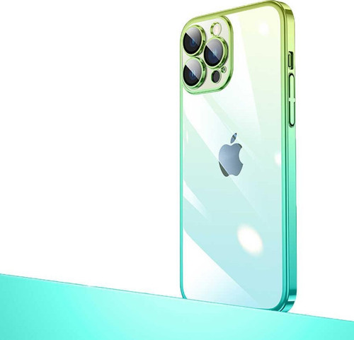 İphone 13 Pro Kılıf Renk Geçişli Lens Korumalı Senkron Kapak
