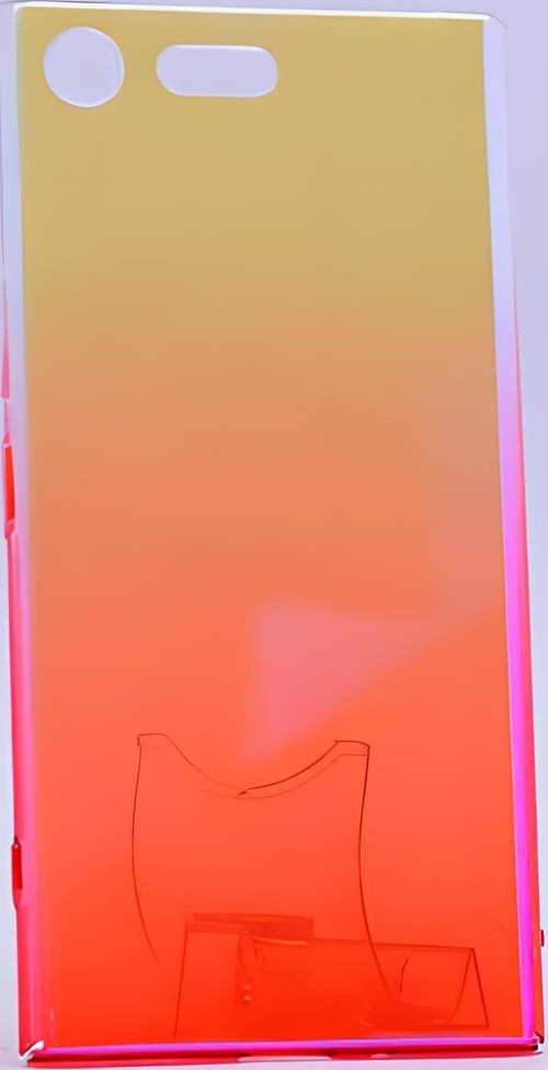 Sony Xperia XZ Premium Kılıf Parlak Renk Geçişli Kılıf