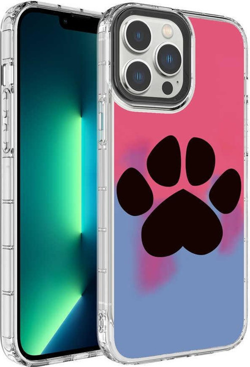 İphone 13 Pro Max Kılıf Canlı Renk Desenleri Kamera Korumalı Korn Kapak