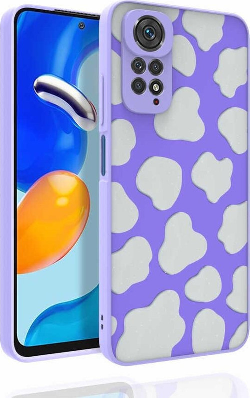 Xiaomi Redmi Note 11 Global Kılıf Desenli Kamera Korumalı Parlak Nora Kapak
