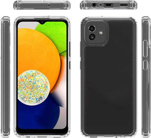 Samsung A04 Kılıf 2mm Anti Shock Silikon