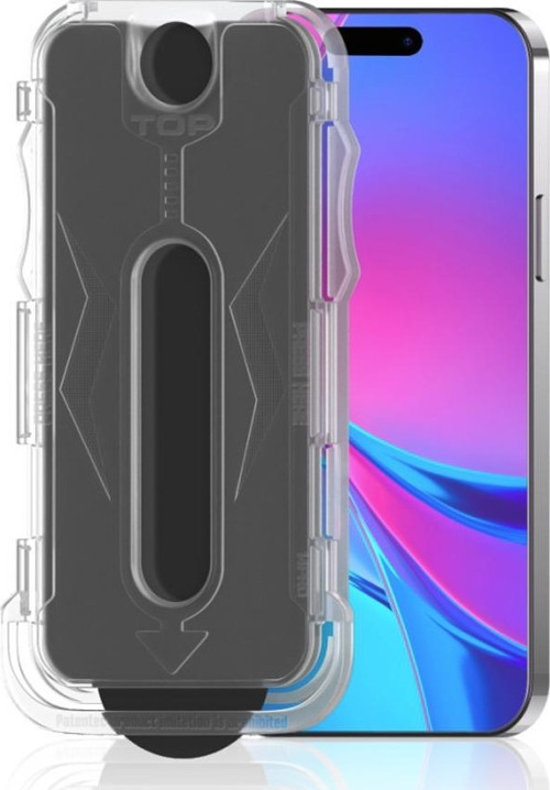 Apple iPhone 14 Pro Max Kolay Uygulama Aparatlı 5D Magic Privacy Glass Hayalet Cam Ekran