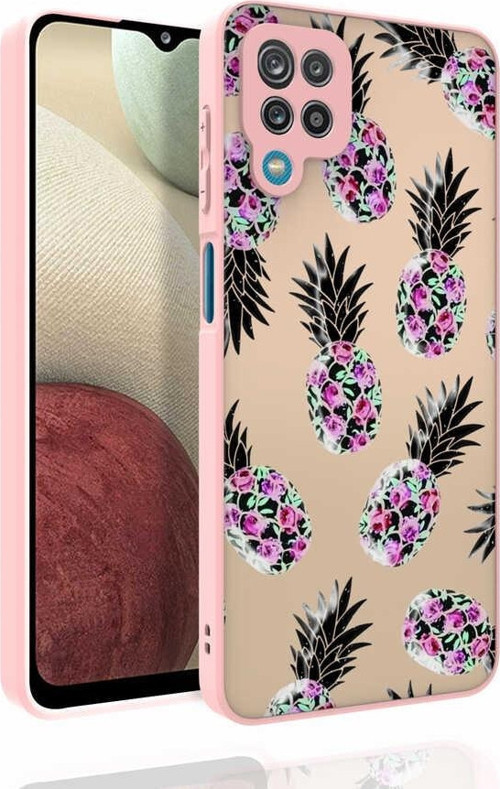 Samsung M33 Kılıf Desenli Kamera Korumalı Parlak Nora Kapak