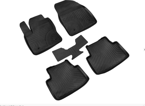 Ford Kuga 3 2020 2021 2022 2023 ARACA ÖZEL 4D HAVUZLU Paspas Siyah OMSA