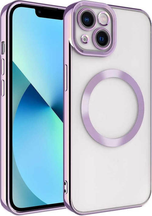 Apple iPhone 14 Kılıf Magsafe Wireless Şarj Özellikli Setro Silikon
