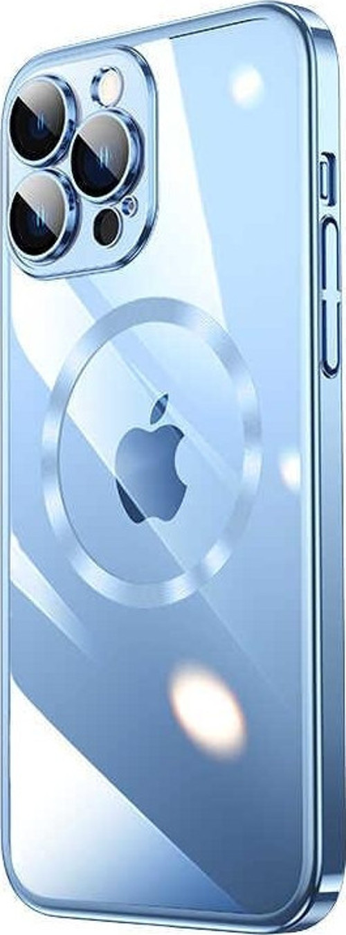 Apple iPhone 14 Pro Kılıf Wireless Şarj Özellikli Sert PC Riksos Magsafe Kapak