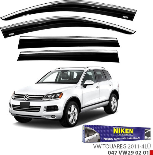 TOUAREG ARACA ÖZEL KROMLU CAM RÜZGARLIGI NİKEN 2011 2012 2013 2014 2015 2016 2017 2018 2019 2020