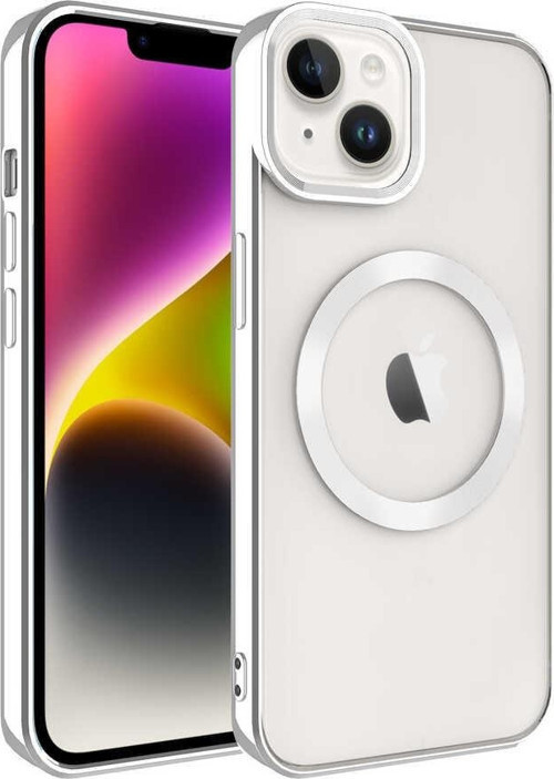 Apple iPhone 14 Plus Kılıf Magsafe Wireless Şarj Özellikli Setro Silikon