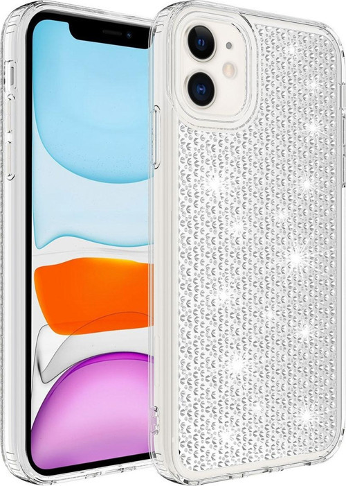 Apple iPhone 11 Kılıf Airbagli Parlak Tasarımlı Snow Kapak