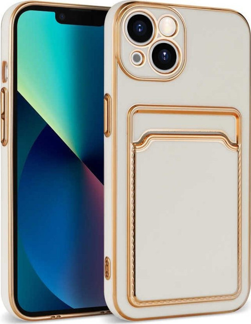 Apple iPhone 13 Kılıf Bark Kartlıklı Kapak