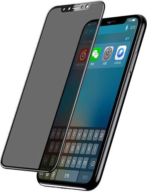 Apple iPhone 12 Pro Max Davin 5D Privacy Cam Ekran Koruyucu