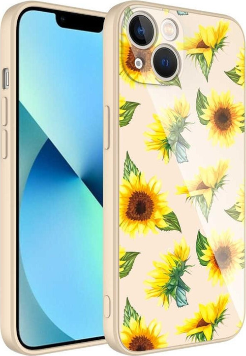 Apple iPhone 13 Kılıf Kamera Korumalı Desenli Sert Silikon Epoksi Kapak