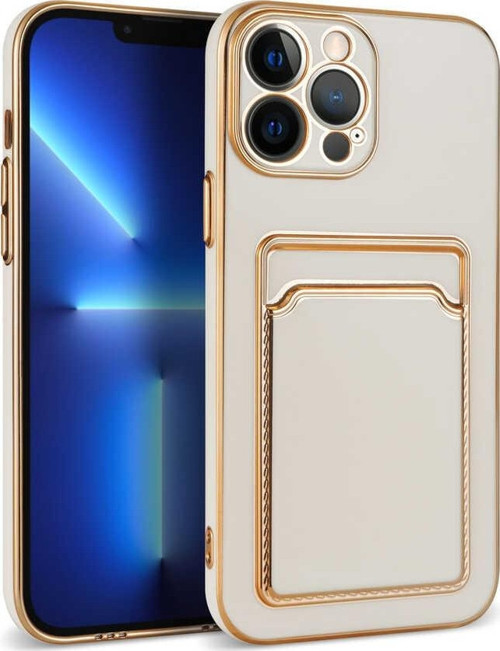 Apple iPhone 12 Pro Kılıf Bark Kartlıklı Kapak