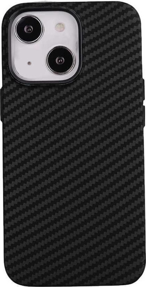 Apple iPhone 13 Kılıf Karbon Fiber Tasarımlı Karbono Kapak