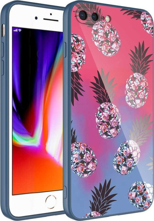 Apple iPhone 7 Plus Kılıf Kamera Korumalı Desenli Sert Silikon Epoksi Kapak