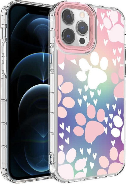 Apple iPhone 14 Pro Kılıf Kamera Korumalı Renkli Desenli Sert Silikon Korn Kapak