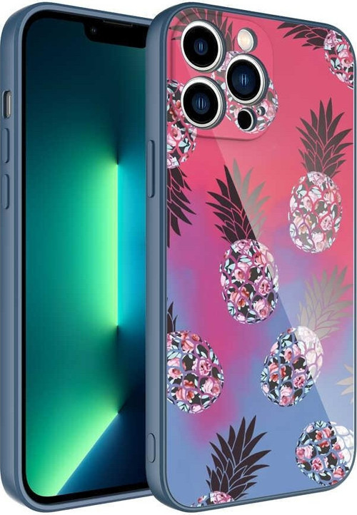 Apple iPhone 13 Pro Max Kılıf Kamera Korumalı Desenli Sert Silikon Epoksi Kapak