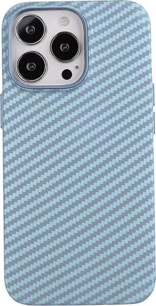 Apple iPhone 13 Pro Max Kılıf Karbon Fiber Tasarımlı Karbono Kapak