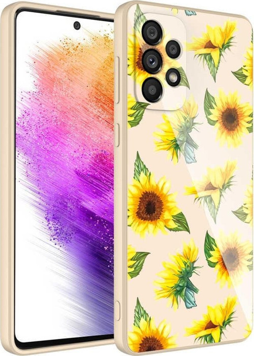 Samsung A33 5G Kılıf Kamera Korumalı Desenli Sert Silikon Epoksi Kapak