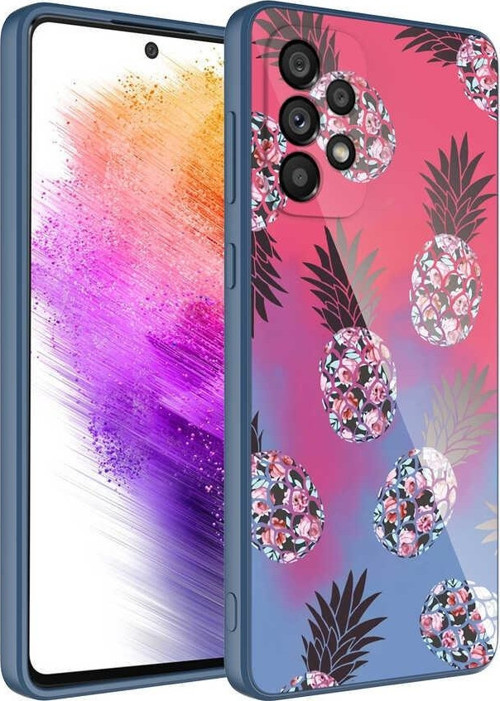 Samsung A13 4G Kılıf Kamera Korumalı Desenli Sert Silikon Epoksi Kapak