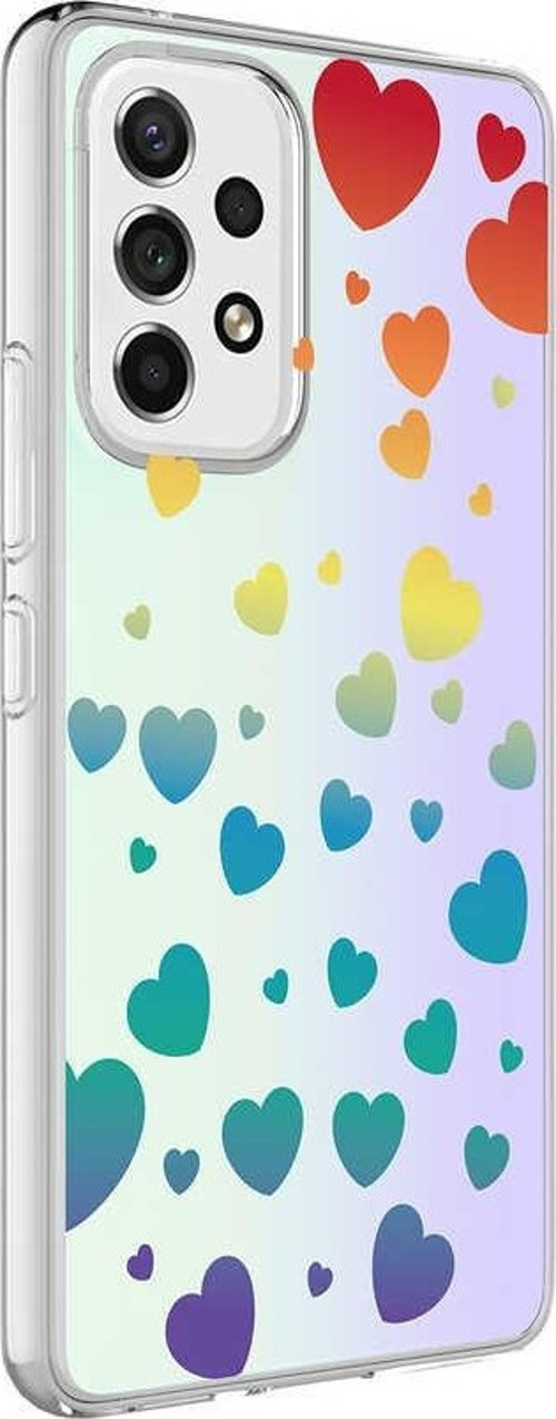 Samsung A13 4G Kılıf M-Blue Desenli Kapak