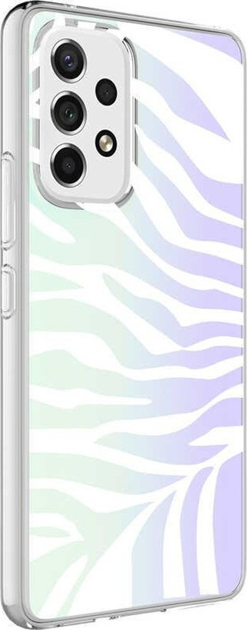 Samsung A33 5G Kılıf M-Blue Desenli Kapak