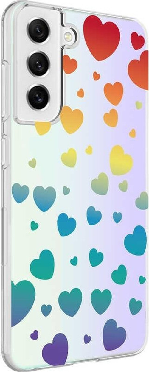 Samsung S21 FE Kılıf M-Blue Desenli Kapak