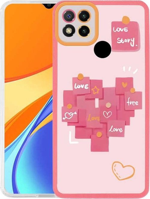Xiaomi Redmi 9C Kılıf M-Fit Desenli Kapak