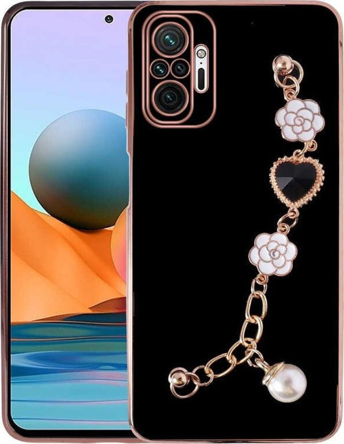 Xiaomi Redmi Note 10 Pro Kılıf El Tutamaçlı Kamera Korumalı Taka Silikon Kapak