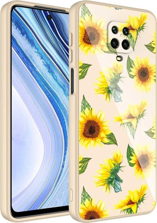 Xiaomi Redmi Note 9S Kılıf Kamera Korumalı Desenli Sert Silikon Epoksi Kapak